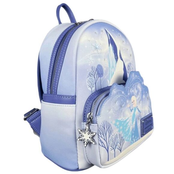 Loungefly Disney Frozen Elsa castle with Olaf Mini Backpack main image 5